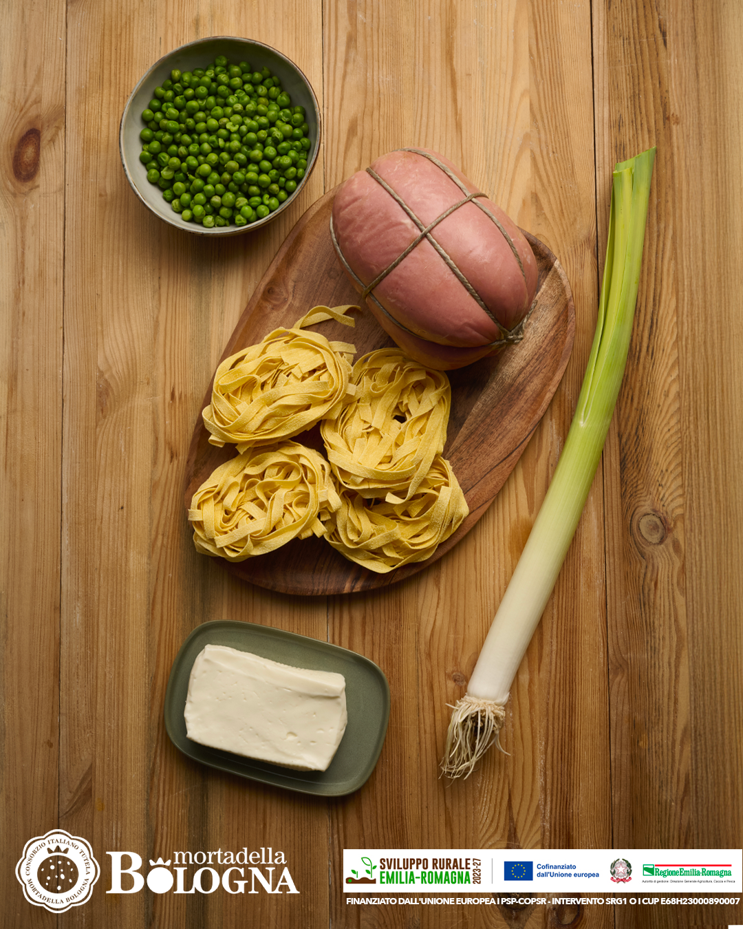 ING TAGLIATELLE MORTADELLA E PISELLI ING TAGLIATELLE MORTADELLA E PISELLI