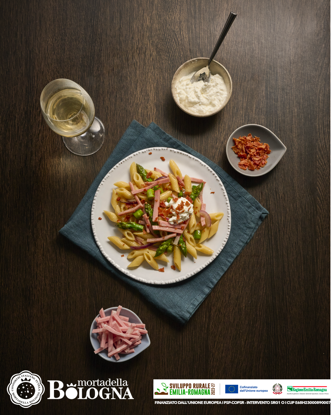 PASTA MORTADELLA ASPARAGI PASTA MORTADELLA ASPARAGI