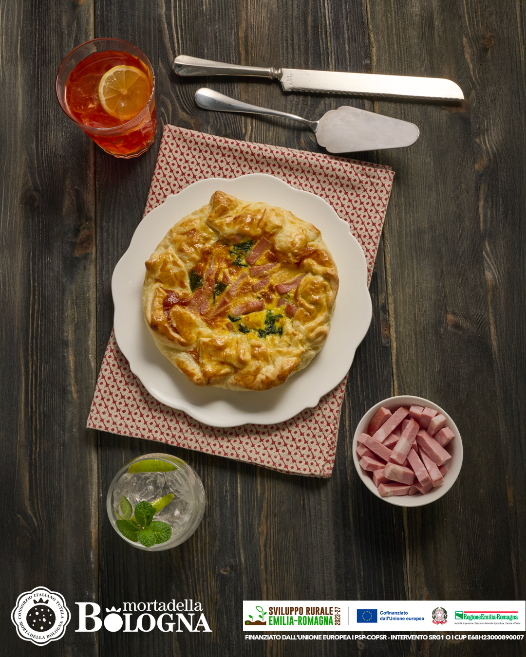 QUICHE MORTADELLA