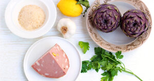 Carciofi ripieni di mortadella 300x159