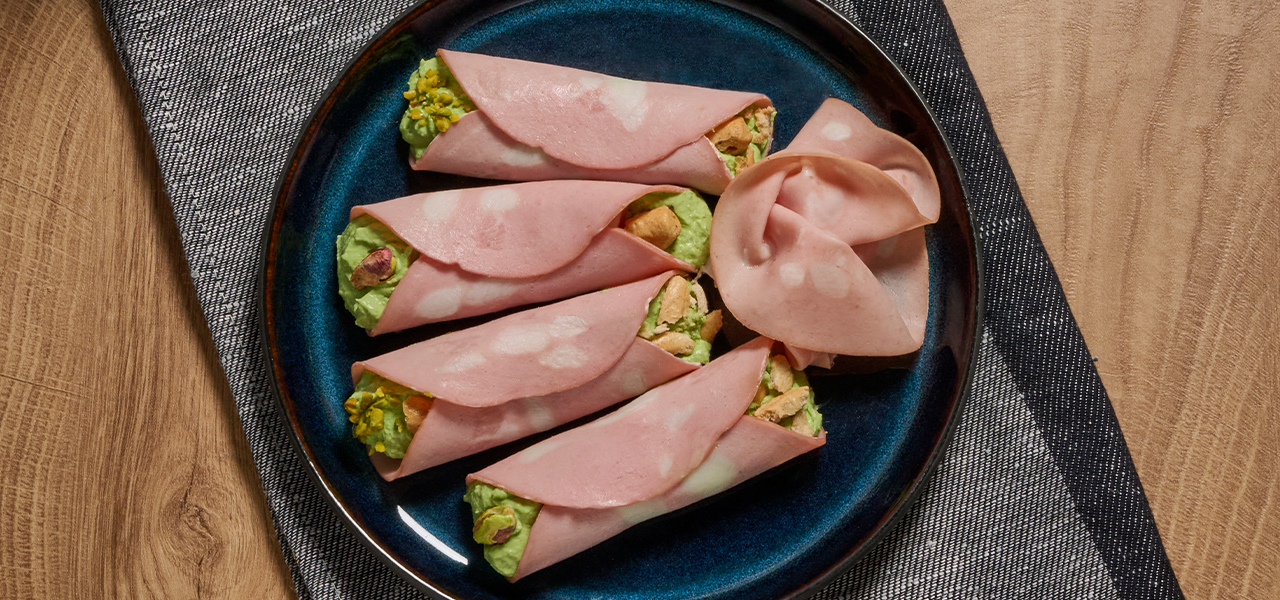 Involtini di Mortadella e ricotta h