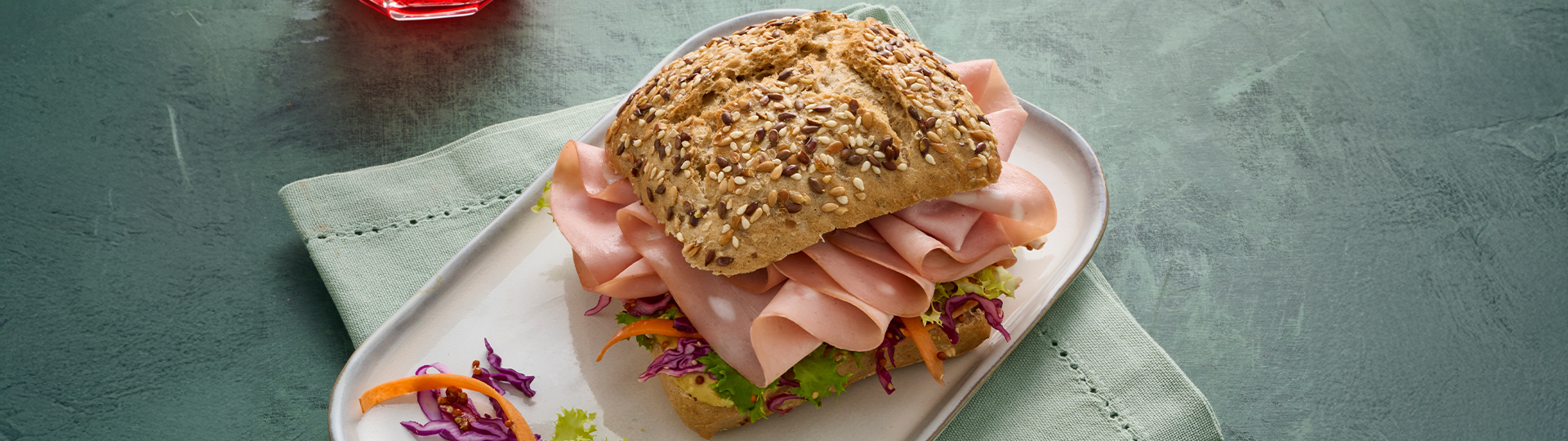 Panino insalata croccante h