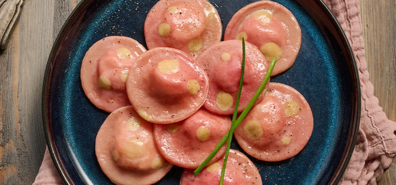 Ravioli di Mortadella h