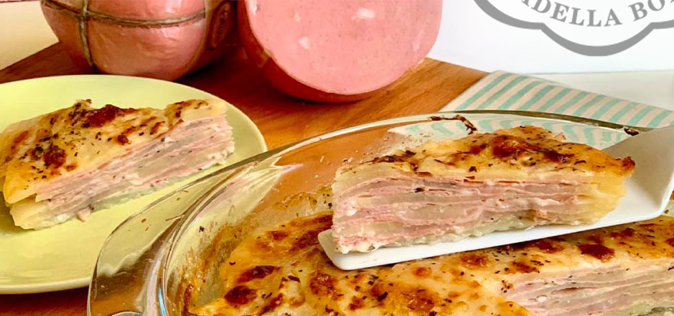 TORTA SALATA DI PATATE E MORTADELLA BOLOGNA 1