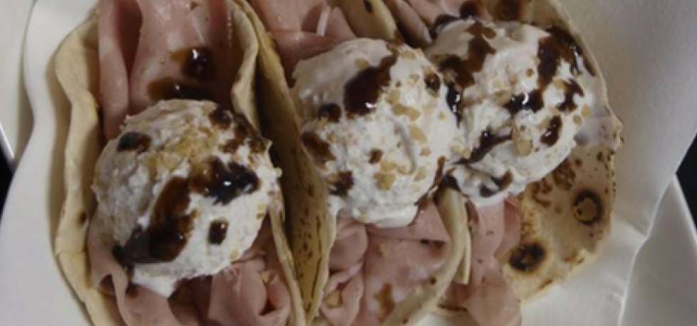 Taco emiliano con mortadella bologna igp _ Ricette con la Mortadella Bologna IGP