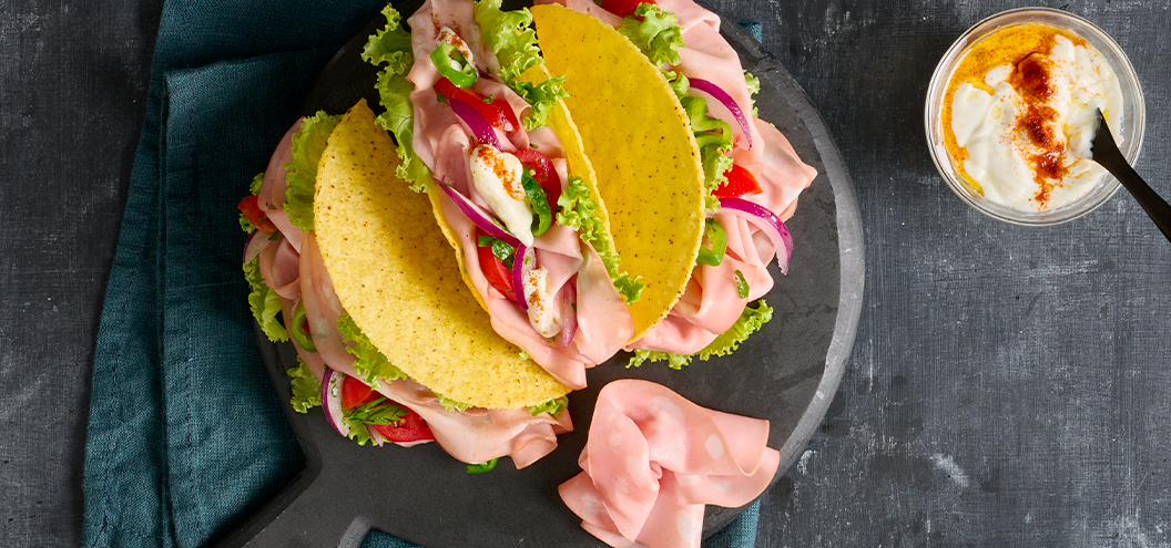 Tacos con Mortadella Bologna header