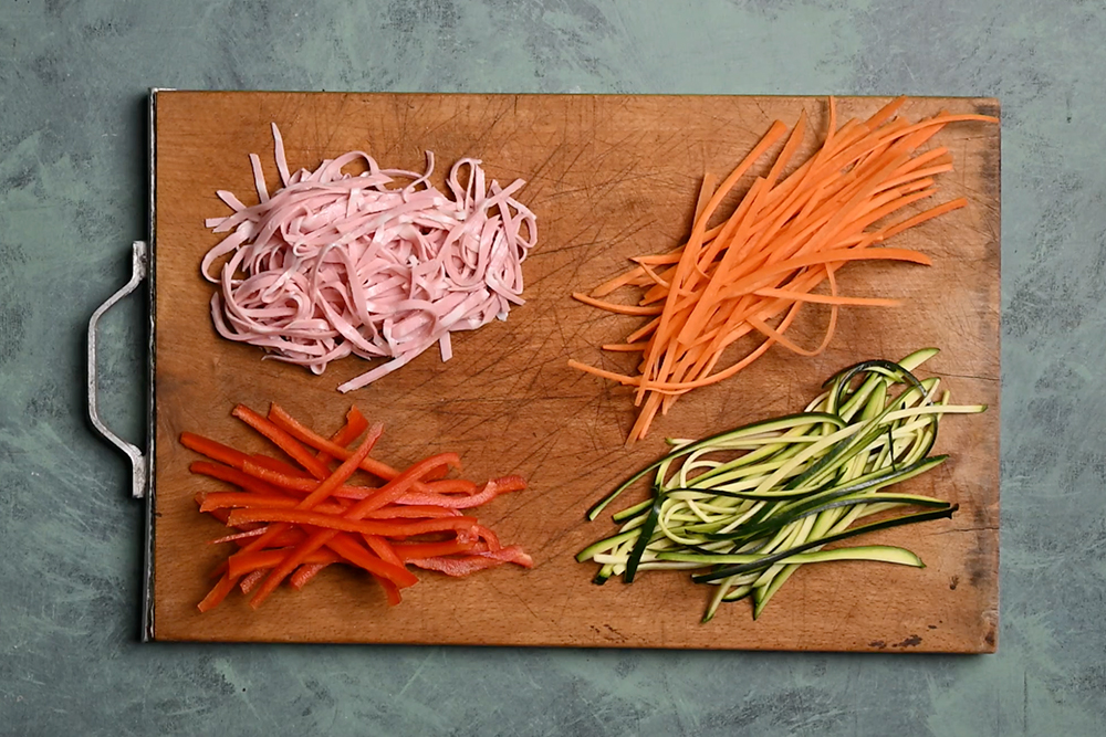 Tagliolini con Mortadella Bologna 1