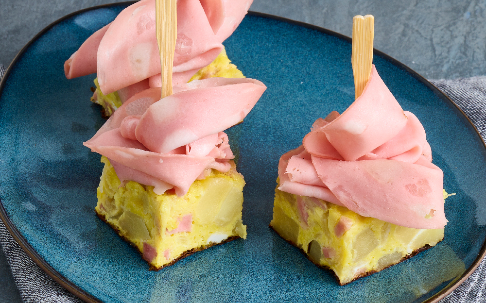 Tortilla con Mortadella g