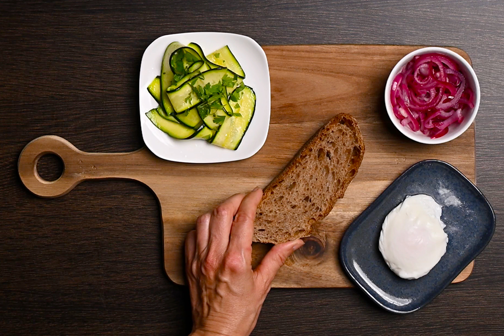 Uovo in Camicia con Mortadella Bologna 3