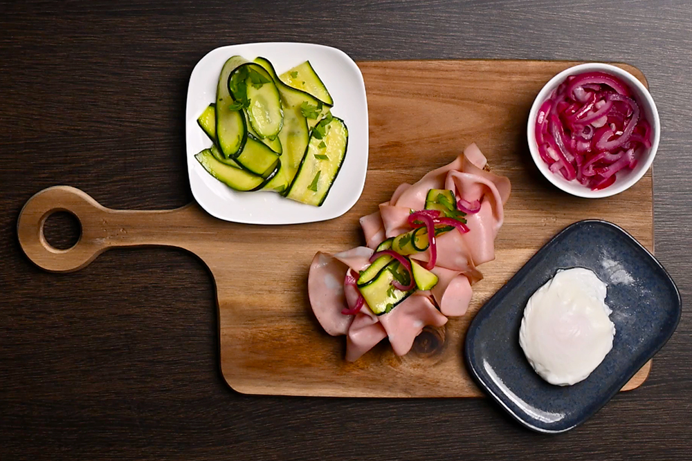 Uovo in Camicia con Mortadella Bologna 4