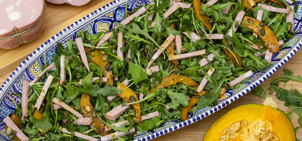 insalata zucca grigliata