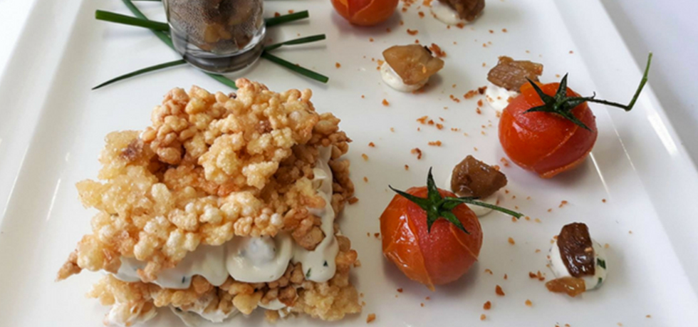 millefoglia di fregola