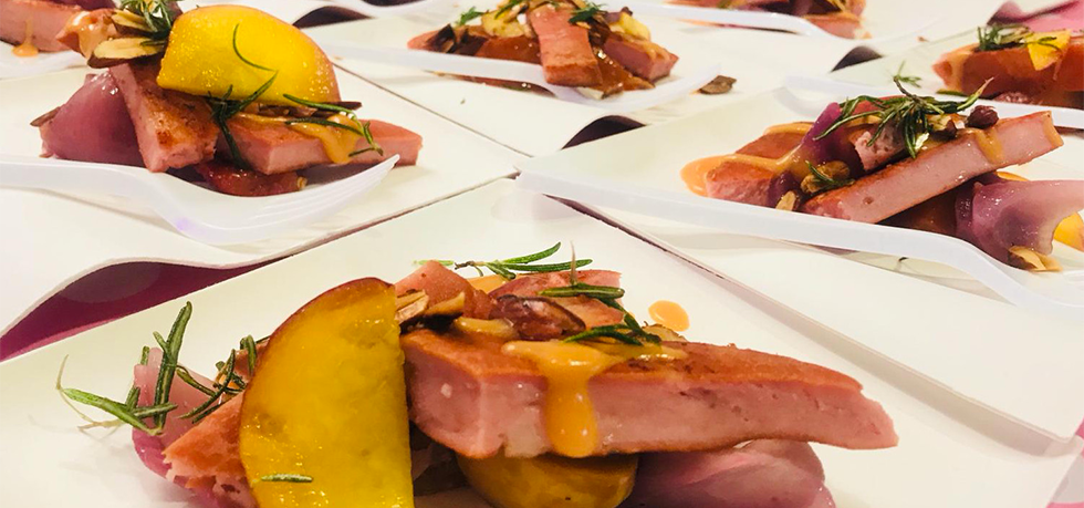 mortadella su macedonia