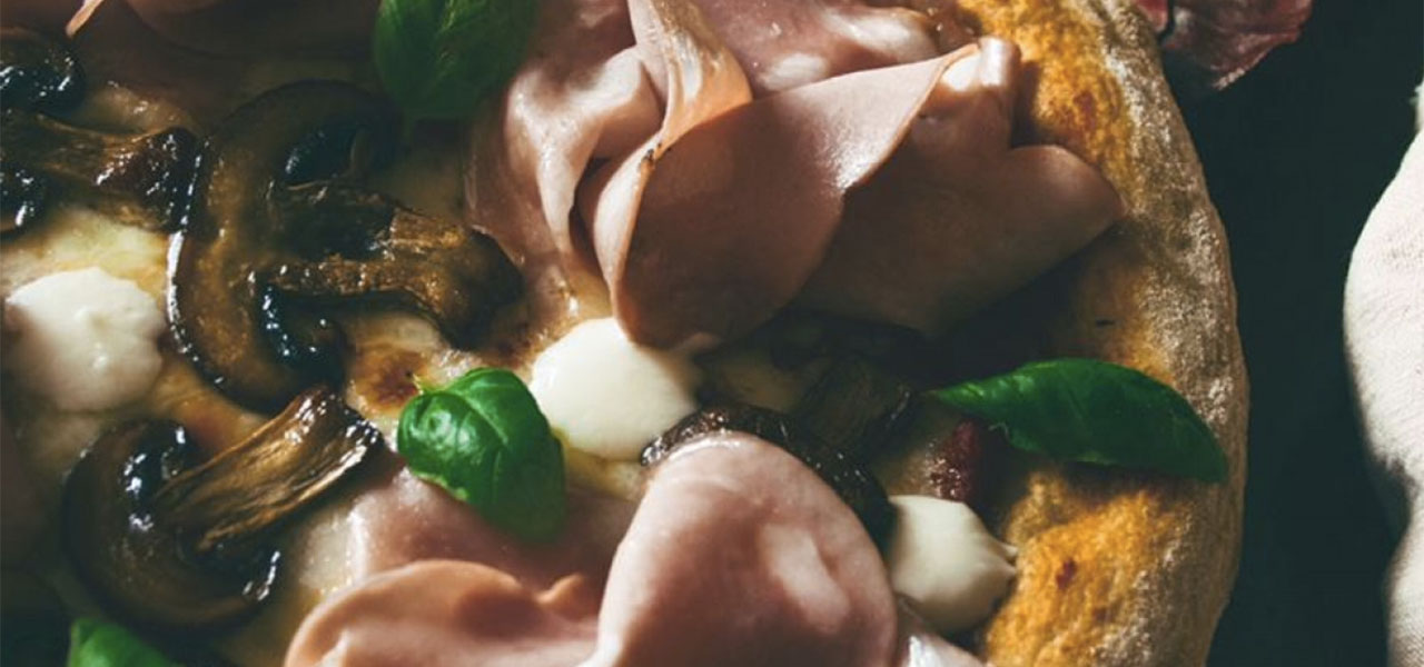 pizza con mortadella 1