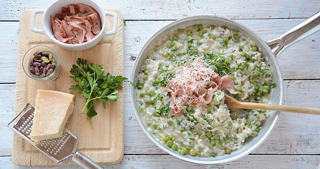 riri e bisi preparazione