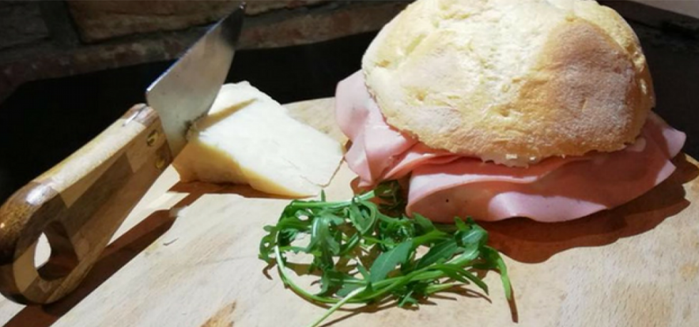 rosetta rucola squacquerone