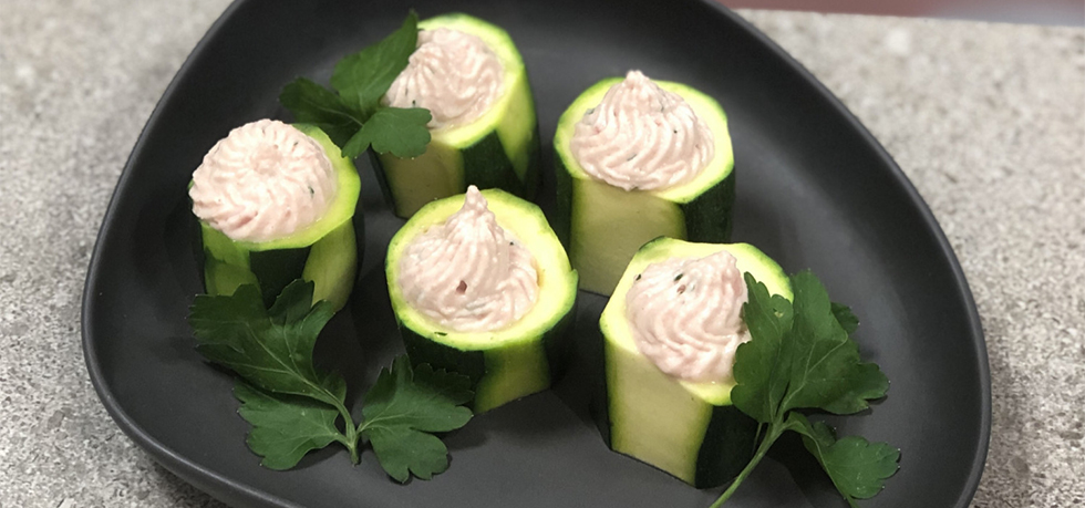 zucchine con mousse 1